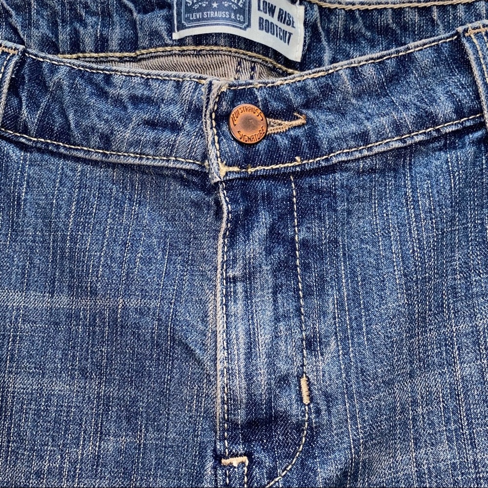 Signature by Levi Strauss denim jeans sz 16 - Picture 12 of 12